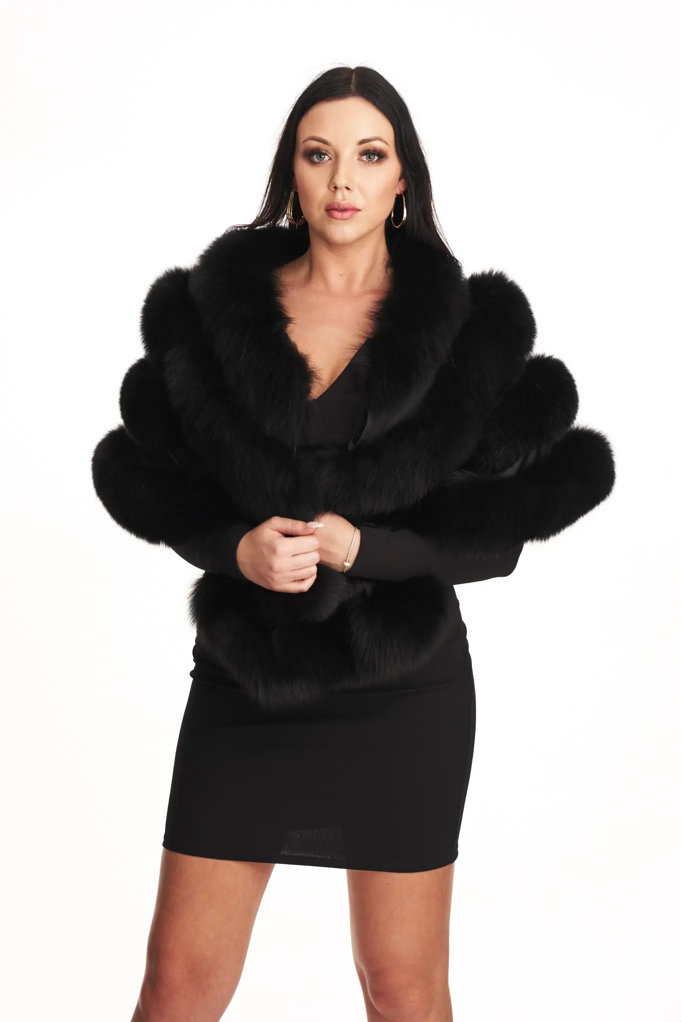 Eleganti sciarpe in pelliccia